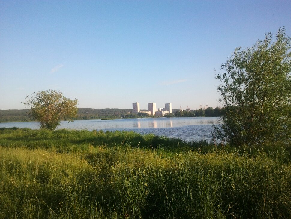 У реки