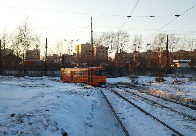 С трамваем по городу