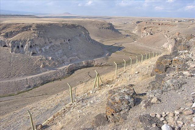 Западная Армения, город Ани.-Турция