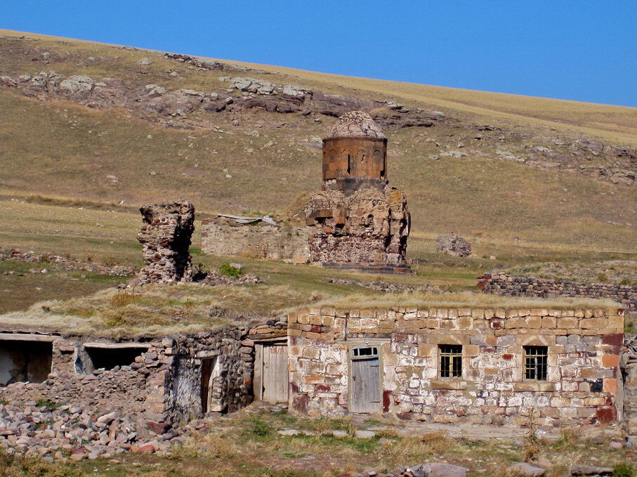 Западная Армения, город Ани.-Турция