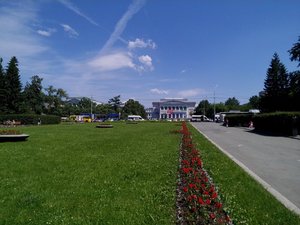 На проспекте Ленина