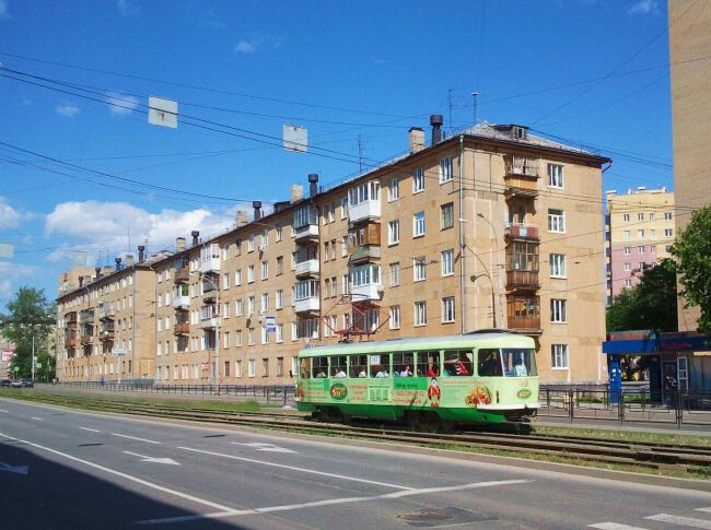 С трамваем по городу