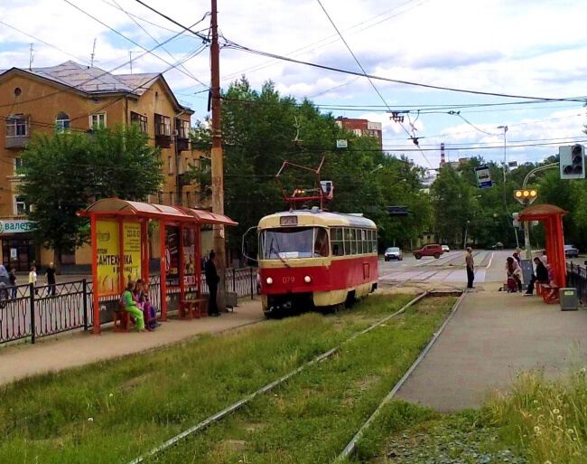 С трамваем по городу