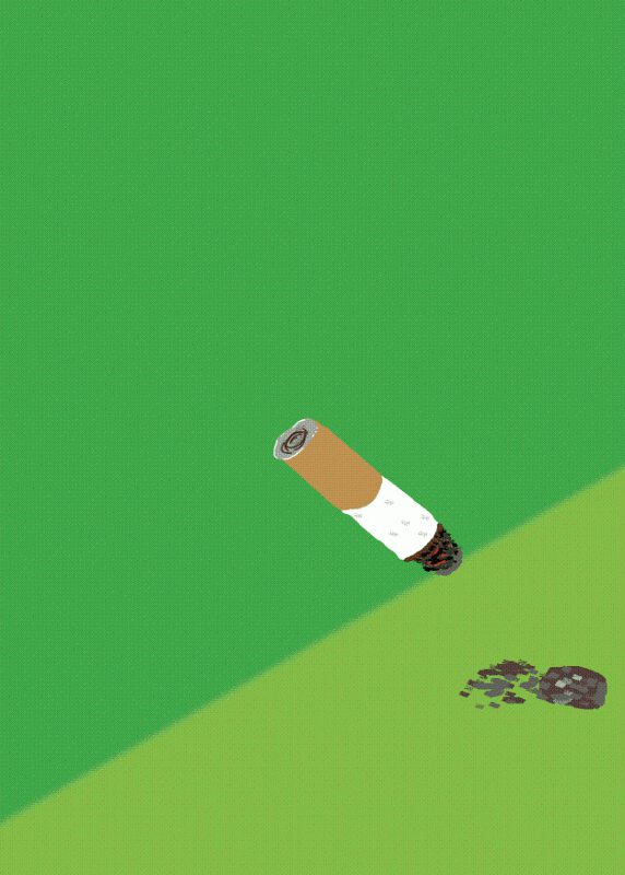 Сигарета-на-зелённо-оливков