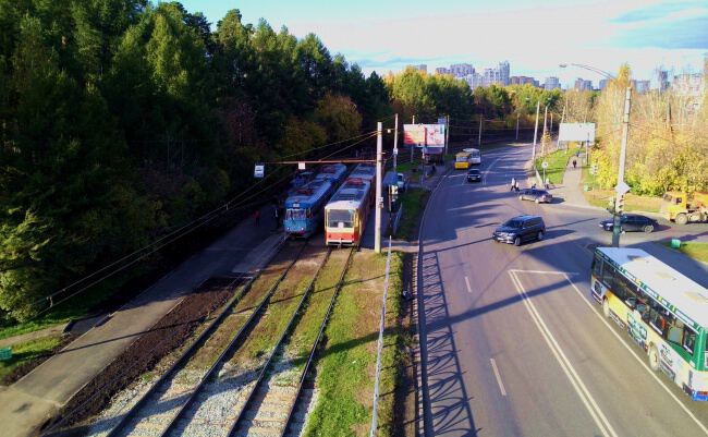 С трамваем по городу