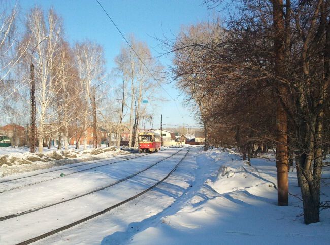 С трамваем по городу