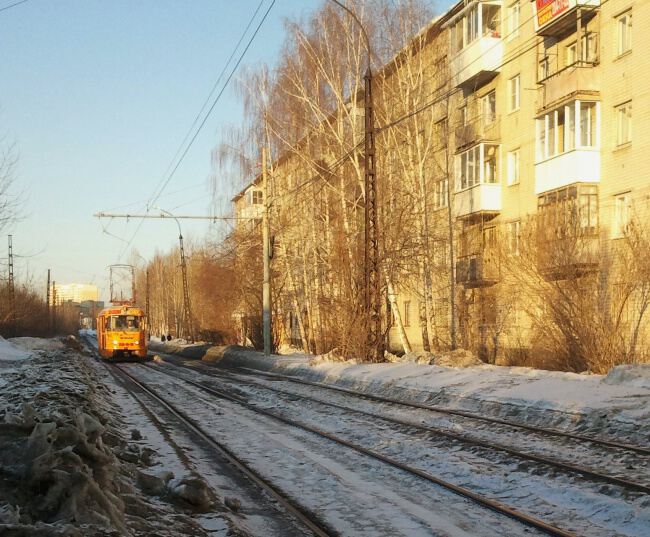 С трамваем по городу