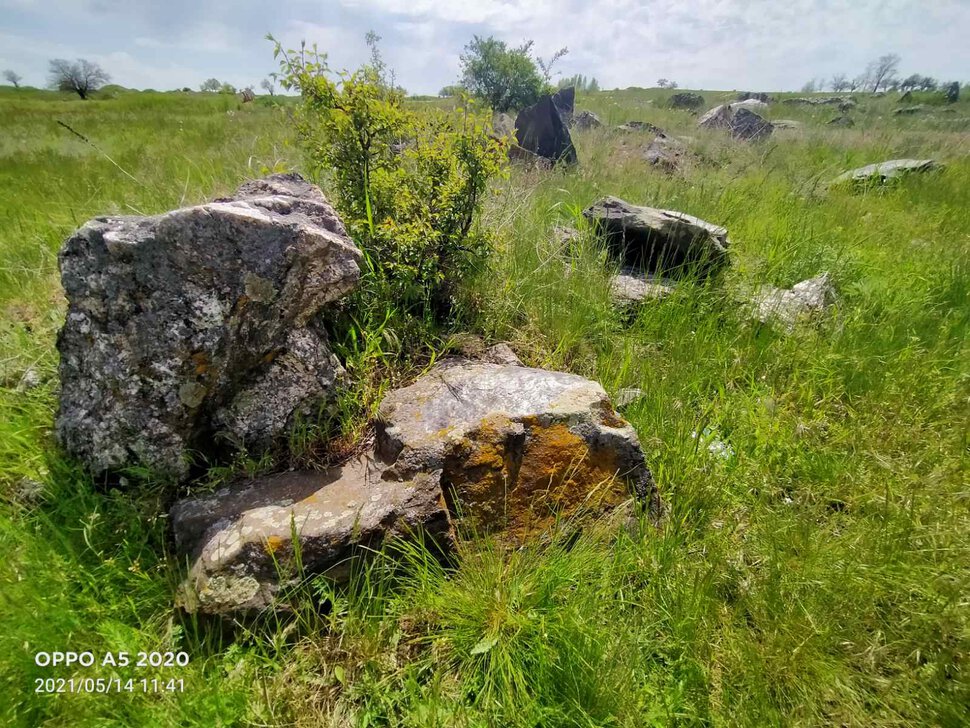 Россыпь валунов