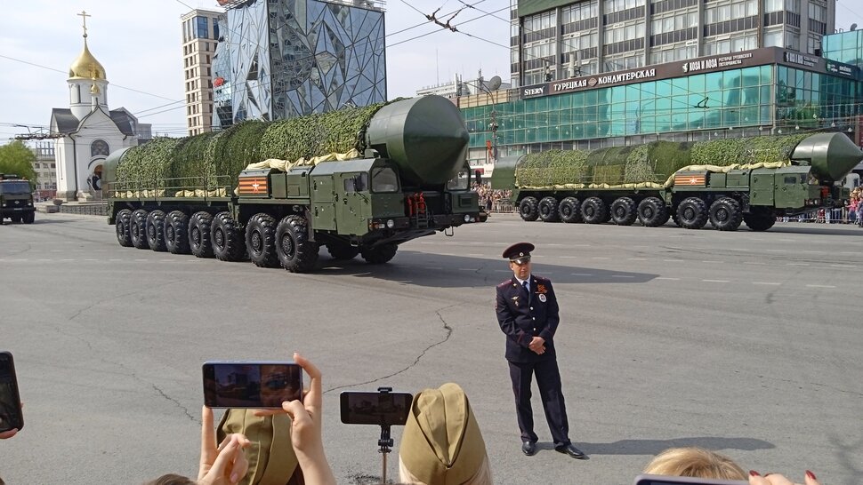 9 мая 2025 года на Параде Победы в Новосибирске