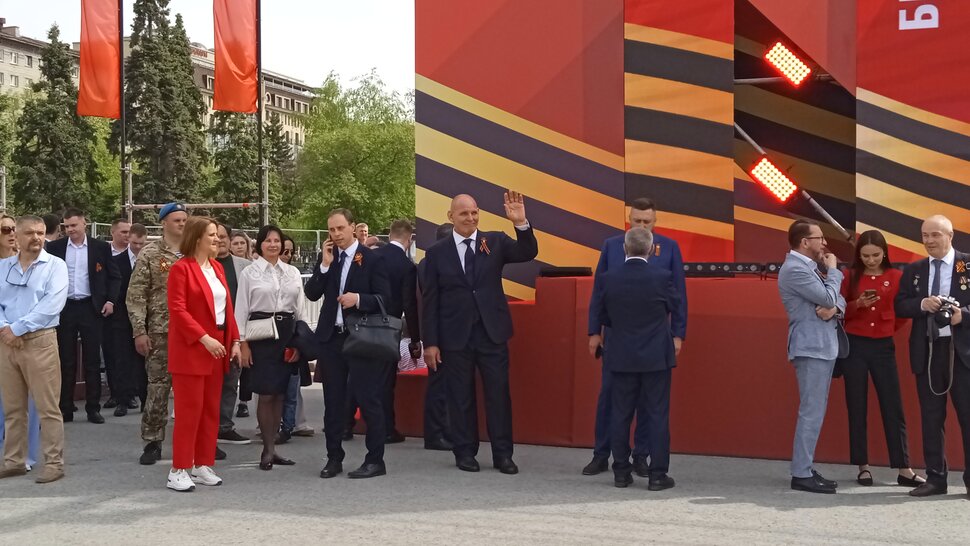 9 мая 2025 года на Параде Победы в Новосибирске