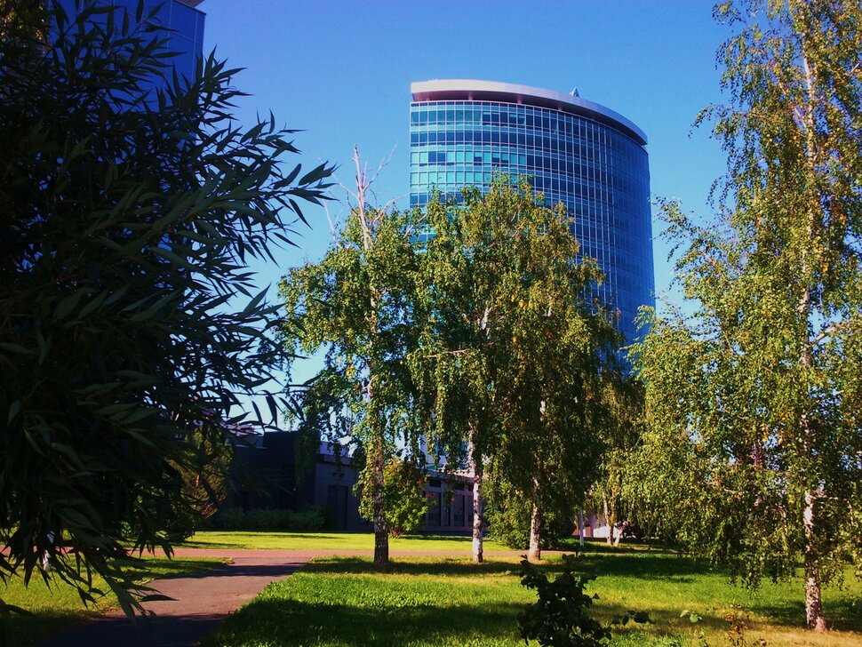В скверике