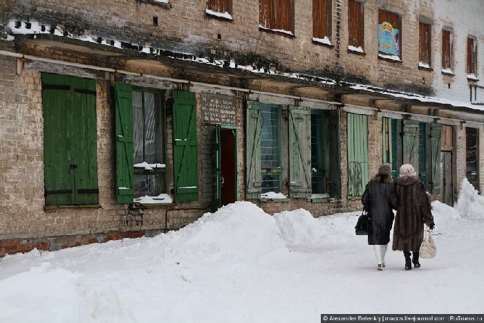 Полузаброшенный поселок Юбилейный