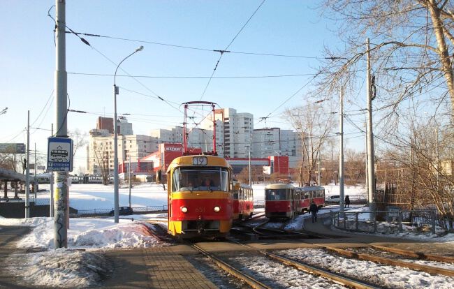 С трамваем по городу