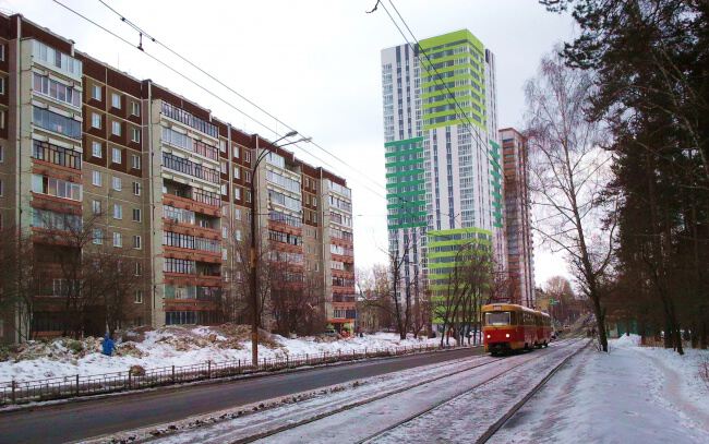 С трамваем по городу