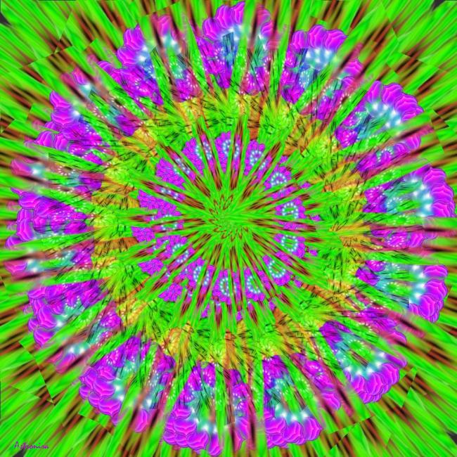Mandala green