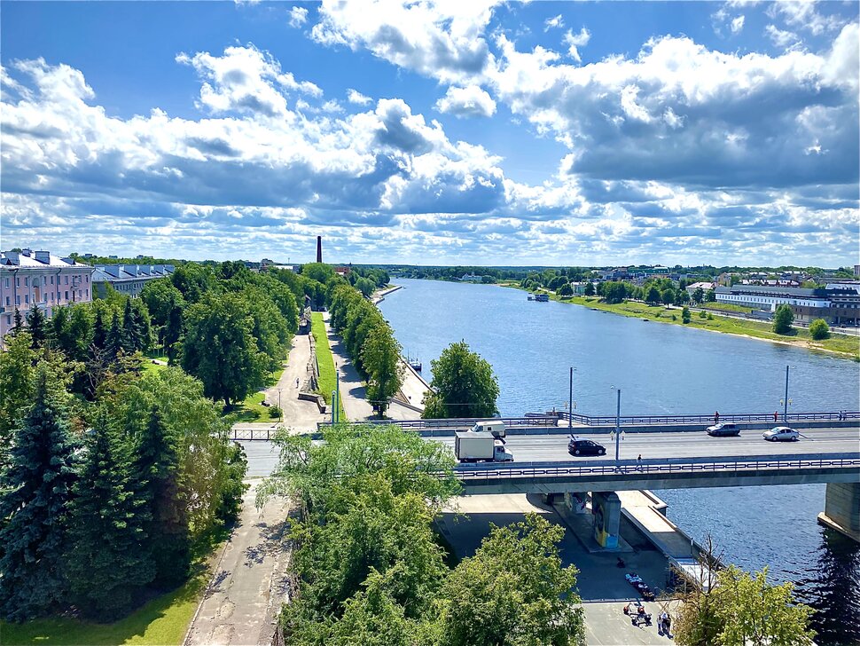 Река Великая. Псковский Кремль