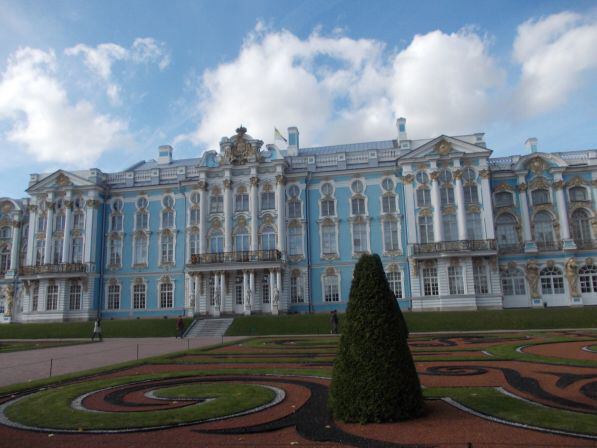 Золотая осень в Пушкине - Екатерининский дворец