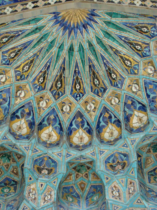 мозаика мечети