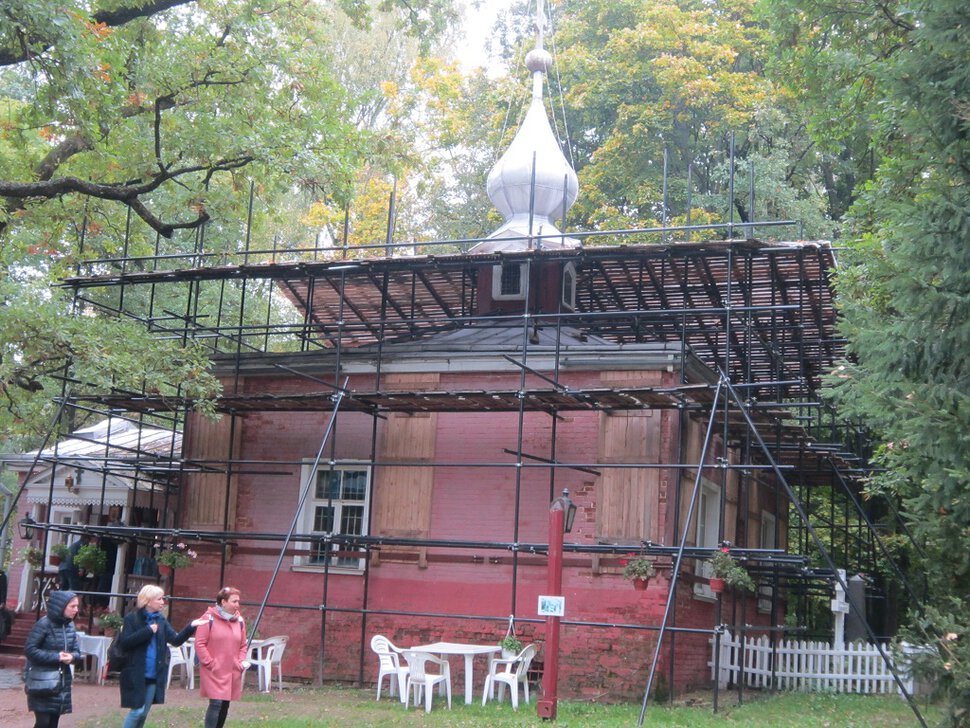 Мураново. Реставрация церкви