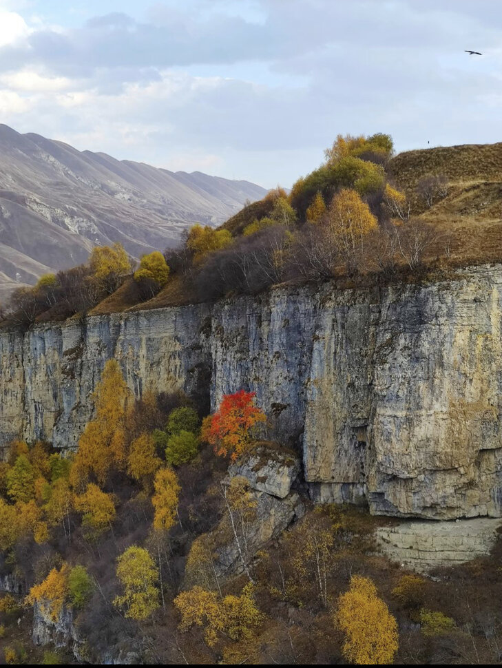 Осенью в горах. Дагестан