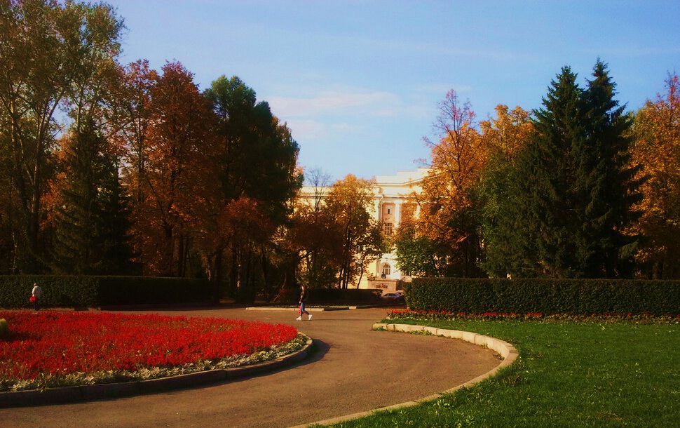 По главному проспекту