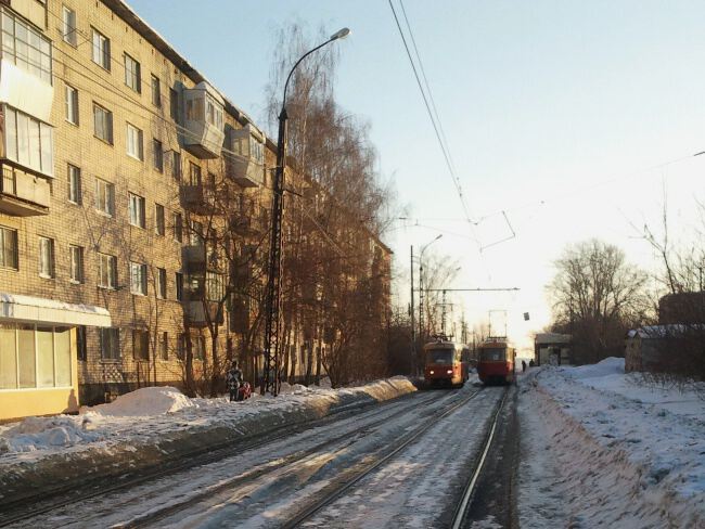 С трамваем по городу