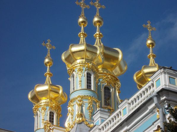 Золотая осень в Пушкине - Екатерининский дворец