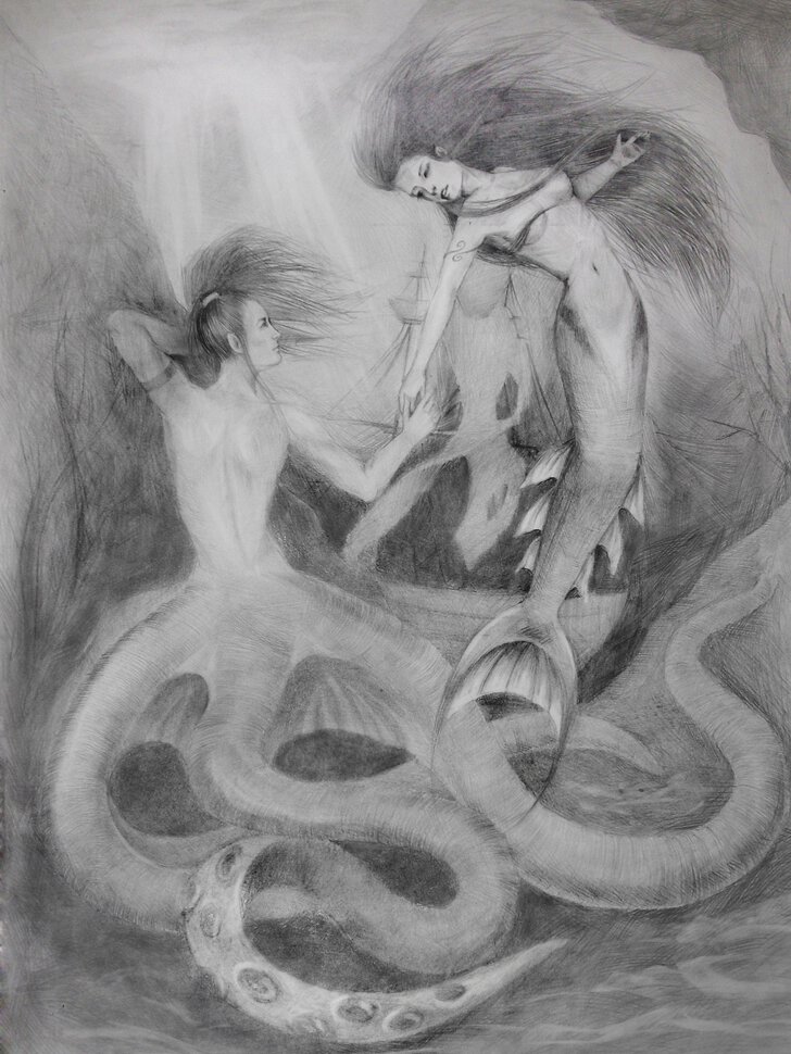 Рисунки карандашом мир
