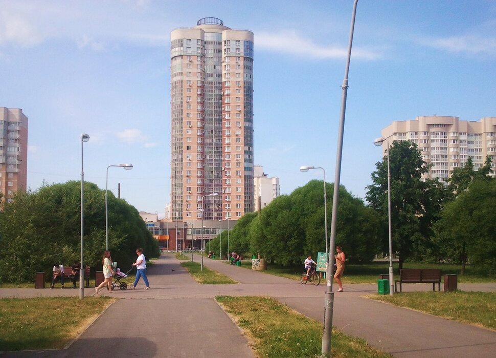 В парке летом