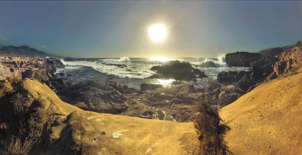 побережье океана у Point Lobos