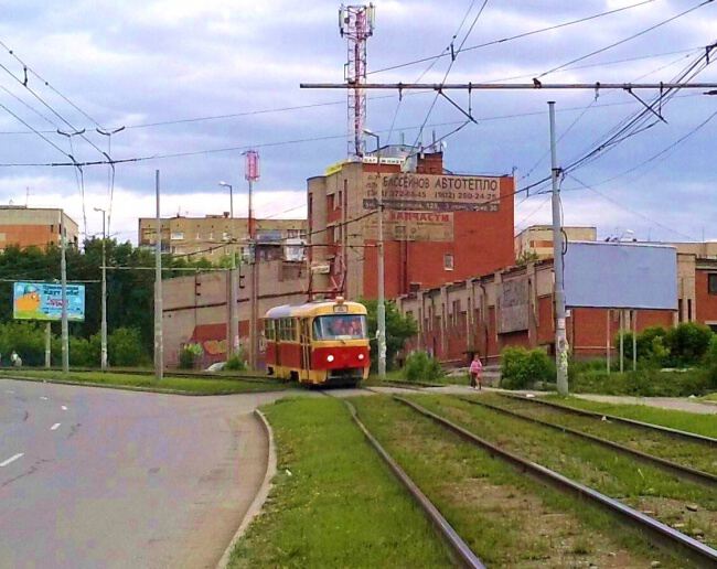 С трамваем по городу