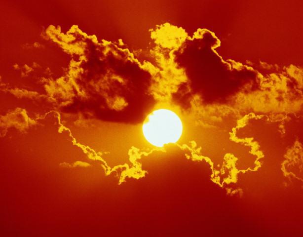 Фото природа небо облака солнце