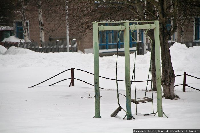 Полузаброшенный поселок Юбилейный