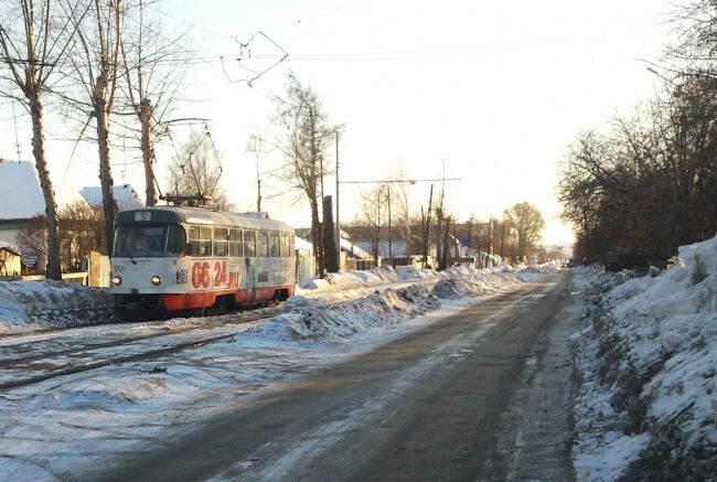 С трамваем по городу