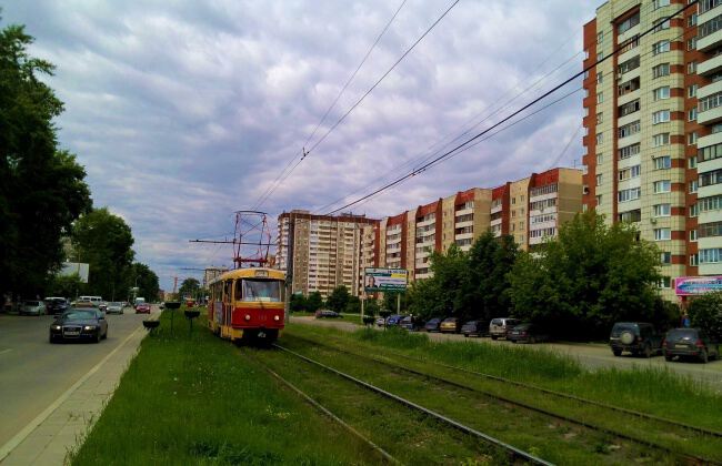 С трамваем по городу