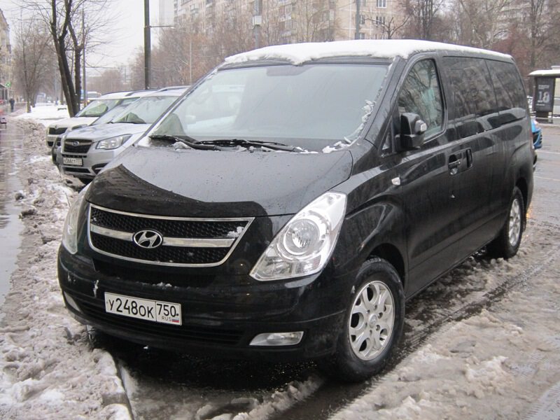 Чёрный Hyundai