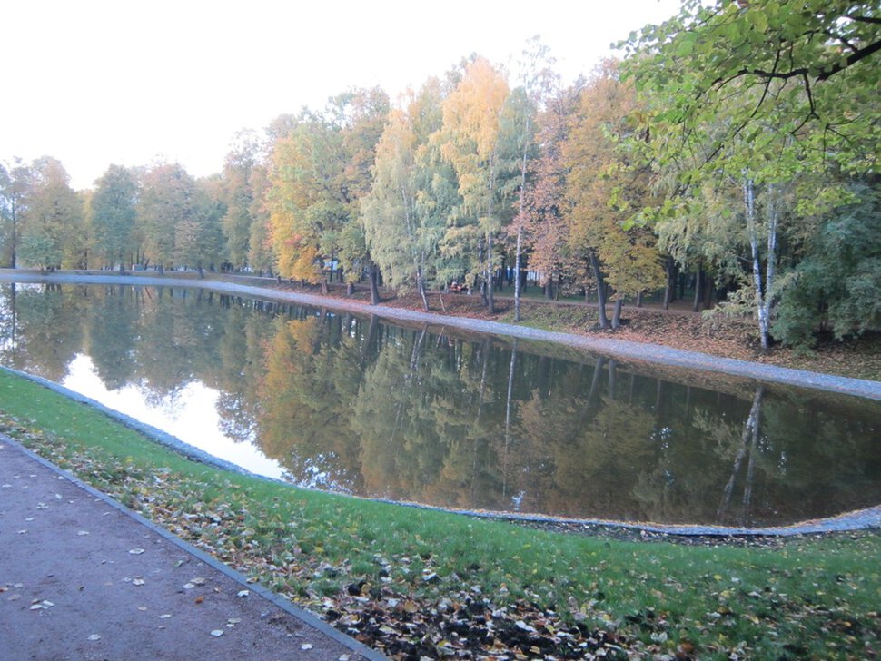 Осенью в парке Михалково
