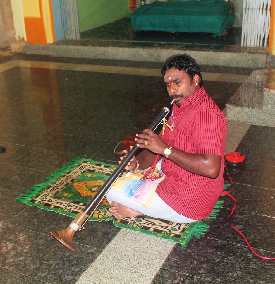 Музыкант в храме