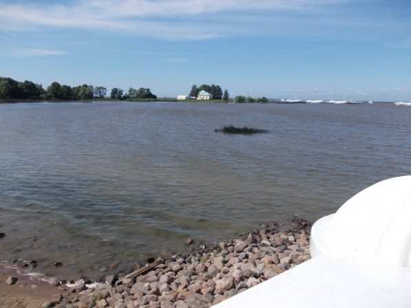 Петергоф - Финский залив - Вид с террасы