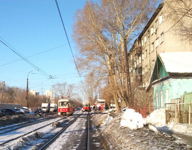 С трамваем по городу