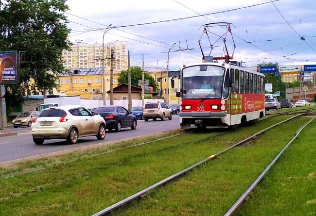 С трамваем по городу