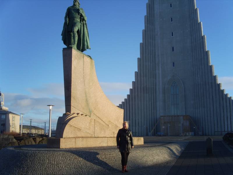 Исландия. центр города Рейкьявик