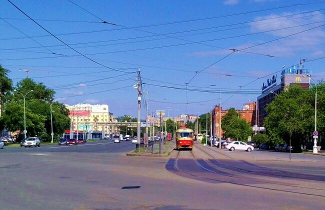 С трамваем по городу