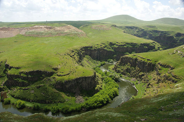 Западная Армения, город Ани.-Турция