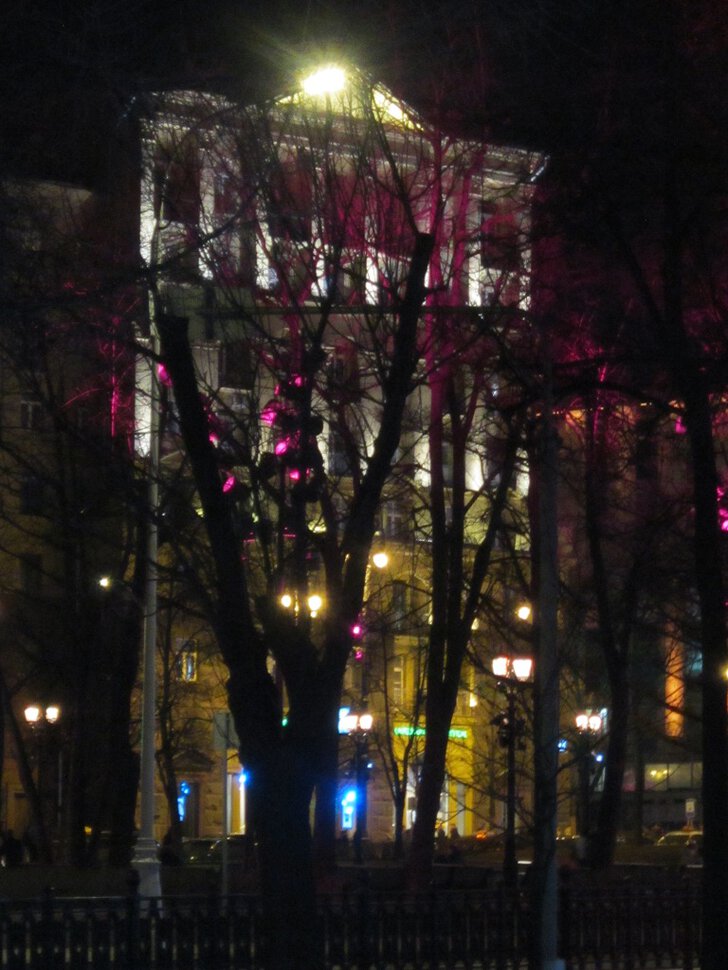 Яркий свет ночей московских