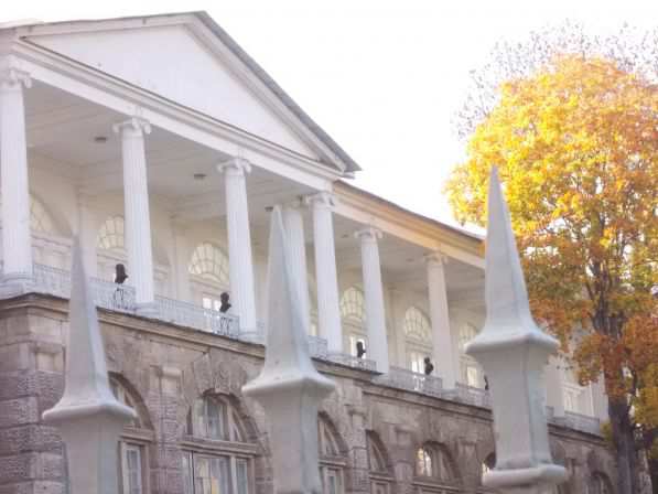 Золотая осень в Пушкине - Камеронова галерея
