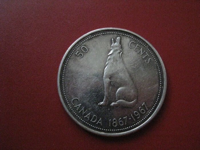Монета Канады,1967 года