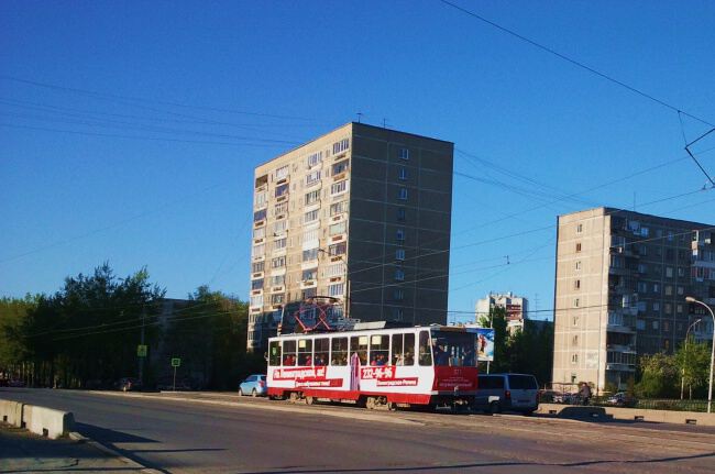 С трамваем по городу