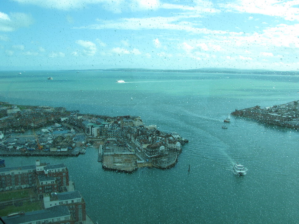 England. Porthmouth. The View from Spinnaker Tower