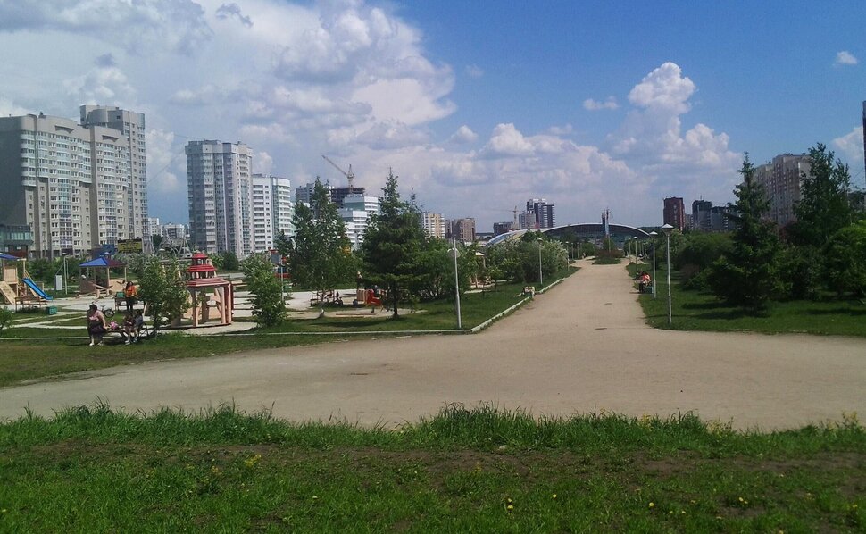 В парке